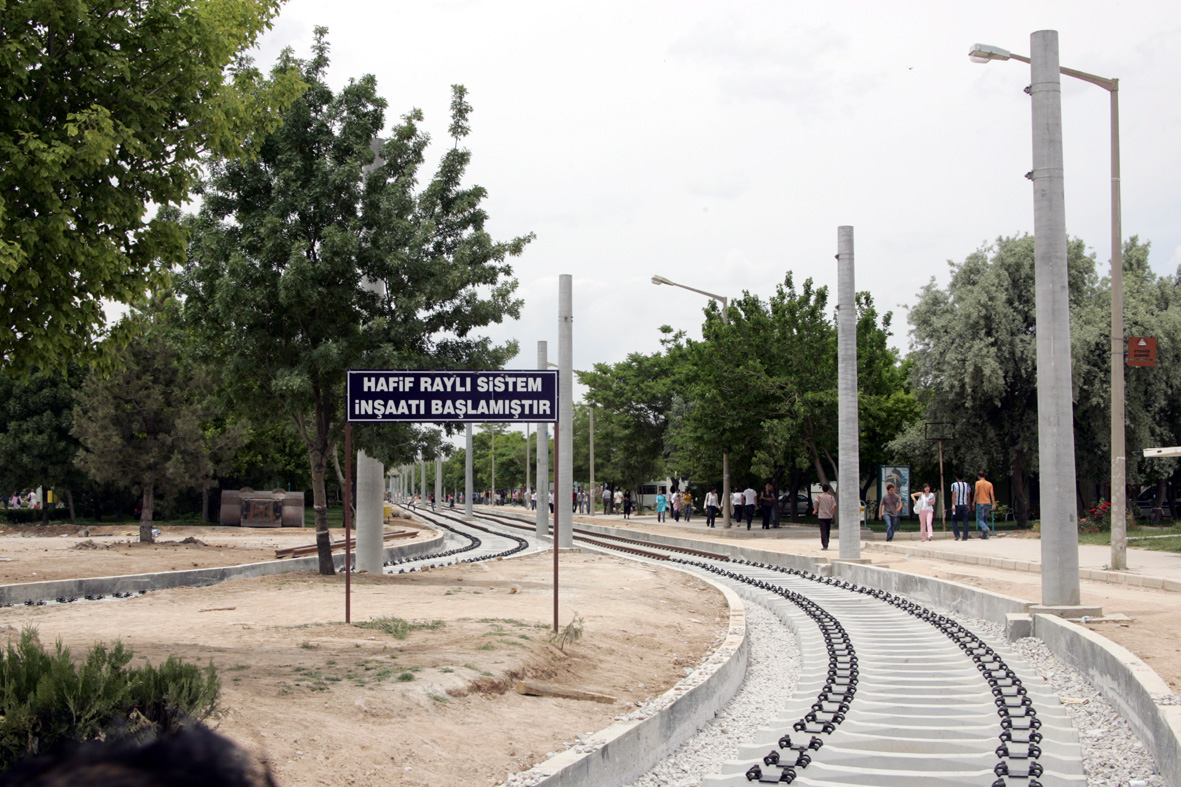 Kampus İçi Tramvay Hattında Sona Doğru