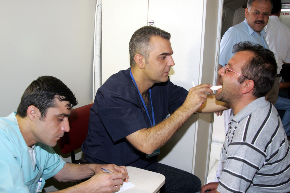 Minibüsçü Esnafına Sağlık Taraması