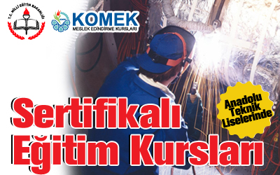 Teknik Liselerde Sertifikalı Eğitim Kursları