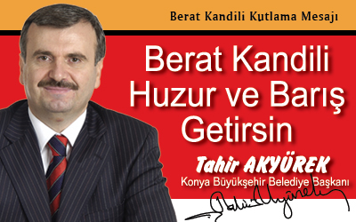 Berat Kandili Kutlama Mesajı
