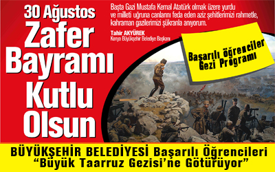 Başarılı Öğrenciler 30 Ağustos'ta Büyük Taarruz Gezisinde