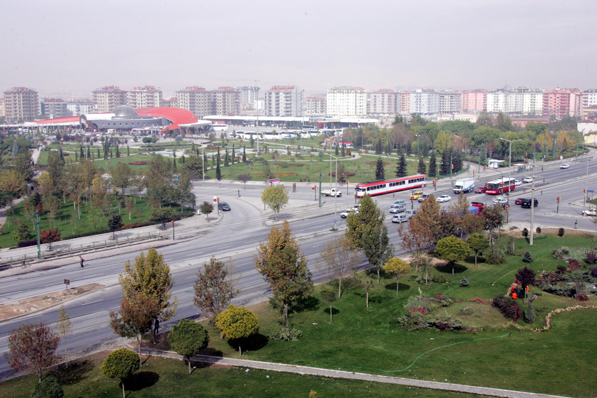 Selçuklu ve Otogar Kavşaklarının Yapım Çalışmaları