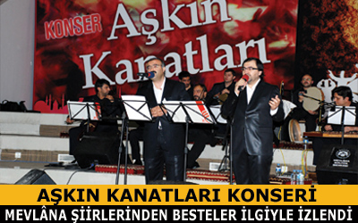 Aşkın Kanatları Konseri Yoğun Katılımla Yapıldı