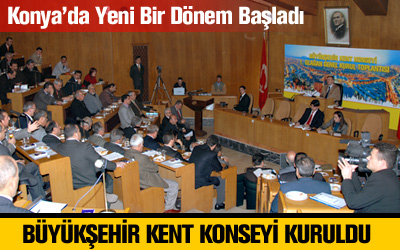 Büyükşehir Kent Konseyi Kuruldu