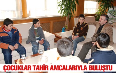 Çocuklar Tahir Amcalarıyla Buluştu