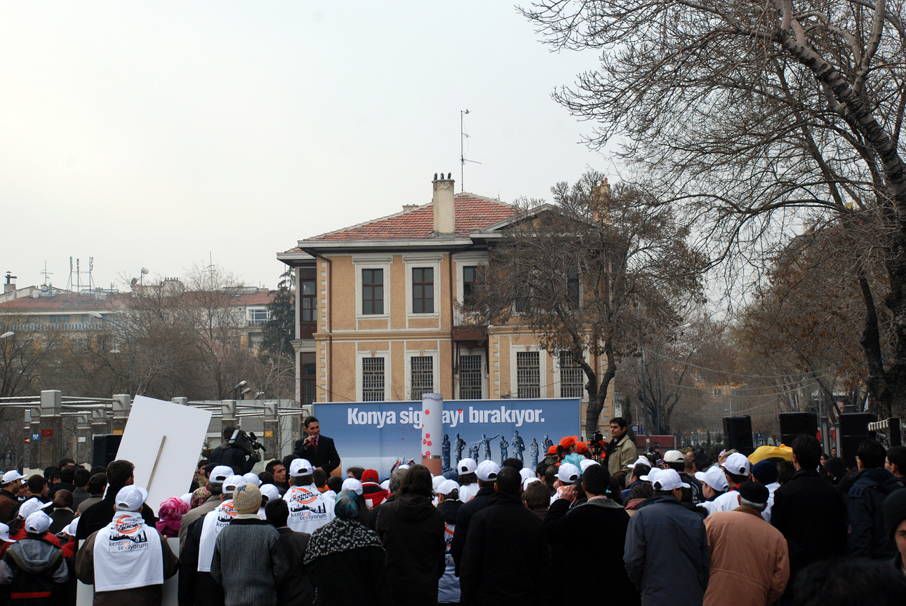 Konya Sigarayı Bırakıyor