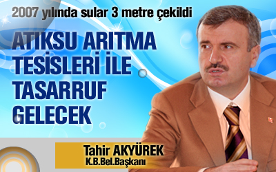 2007'de  Konya''da Yeraltı Suları 1 ila 3 Metre Çekildi