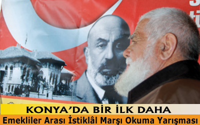 Emekliler Arası İstiklal Marşı Okuma Yarışması