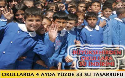 KOSKİ Genel Kurulu'ndan Okullara Su İndirimi