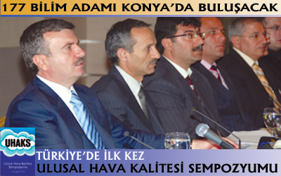 177 Bilim Adamı Konya'da Hava Kalitesini Konuşacak