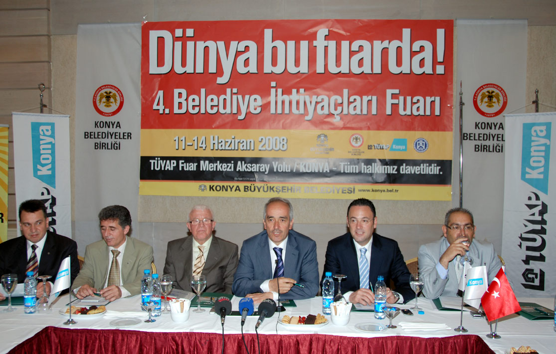 4. Konya Belediye İhtiyaçları Fuarı Açılıyor