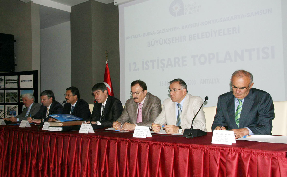 Büyükşehir Belediye Başkanları 12'inci İstişare Toplantısı