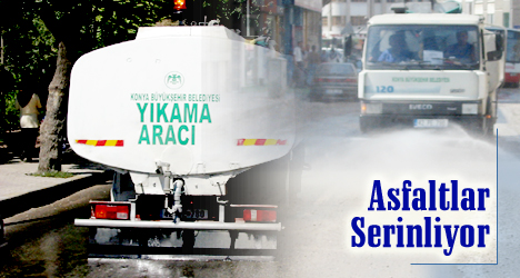 Yollar Yıkanıyor