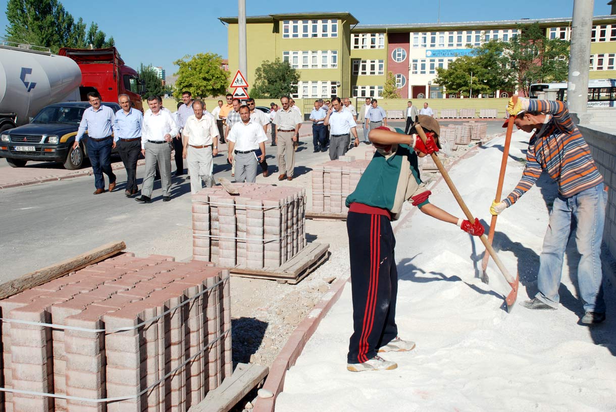 Başkan Akyürek Büyükşehir'in Yatırımlarını İnceledi