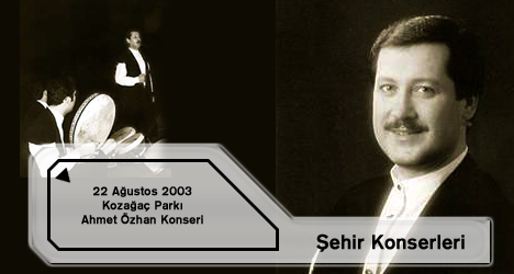 Ahmet Özhan Şehir Konserleri'nde