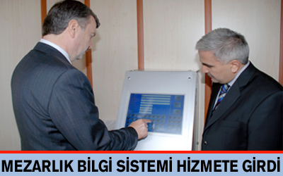 Konya Mezarlık Bilgi Sistemi Hizmete Girdi