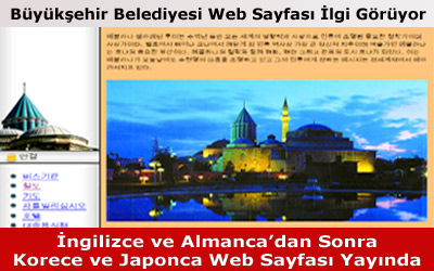 Korece ve Japonca Web Sayfası Yayında