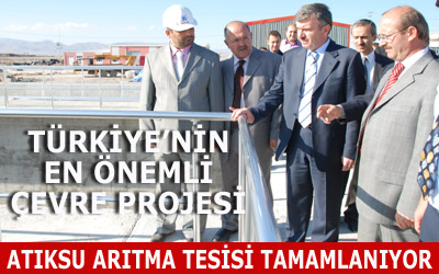 Atıksu Arıtma Tesisi İnşaatında Sona Gelindi