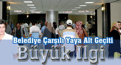 Çarşıya Büyük İlgi