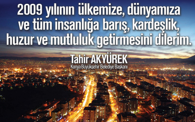 Başkan Akyürek'in Yeni Yıl Mesajı