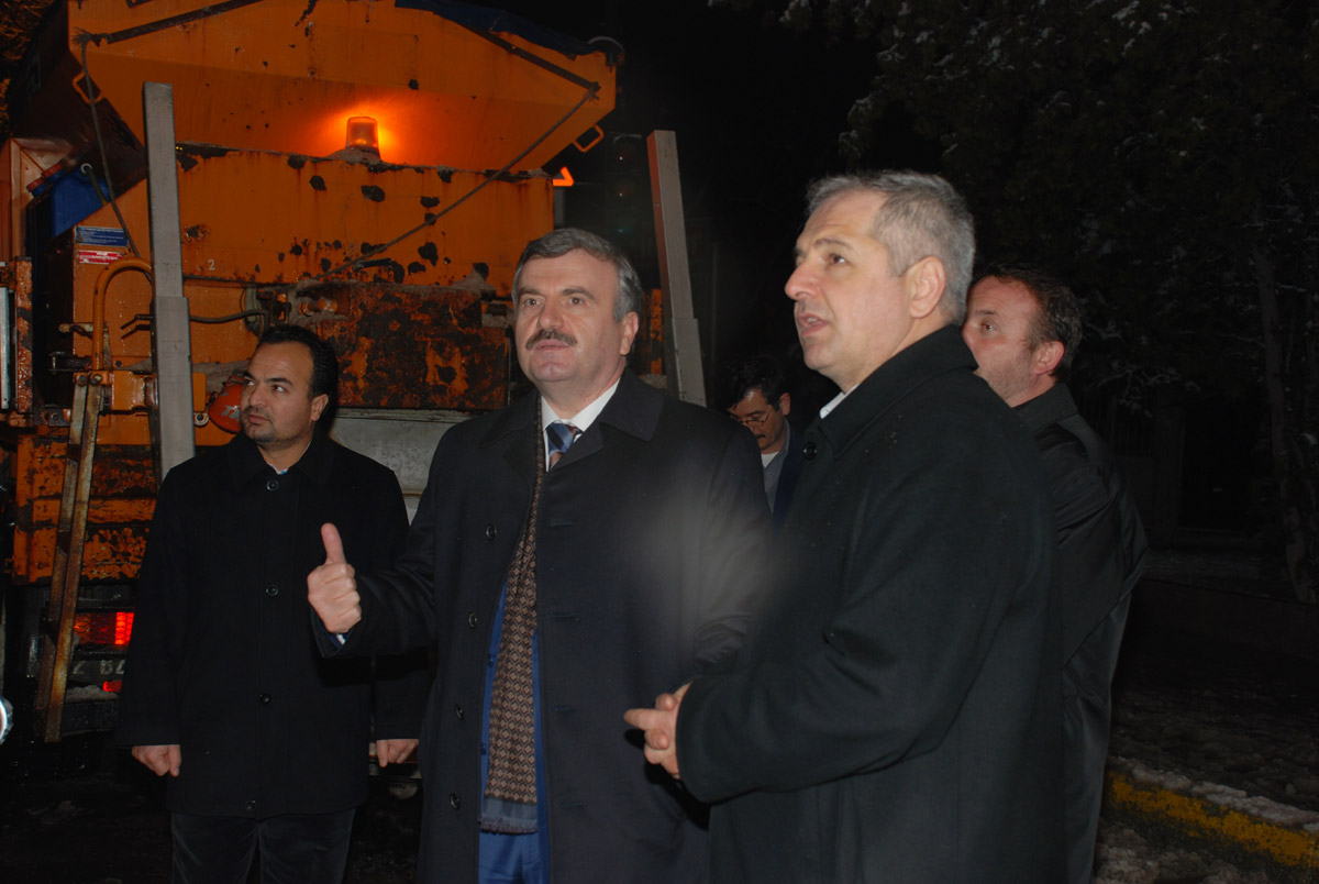 Başkan Akyürek Acil Müdahale Ekiplerini Denetledi