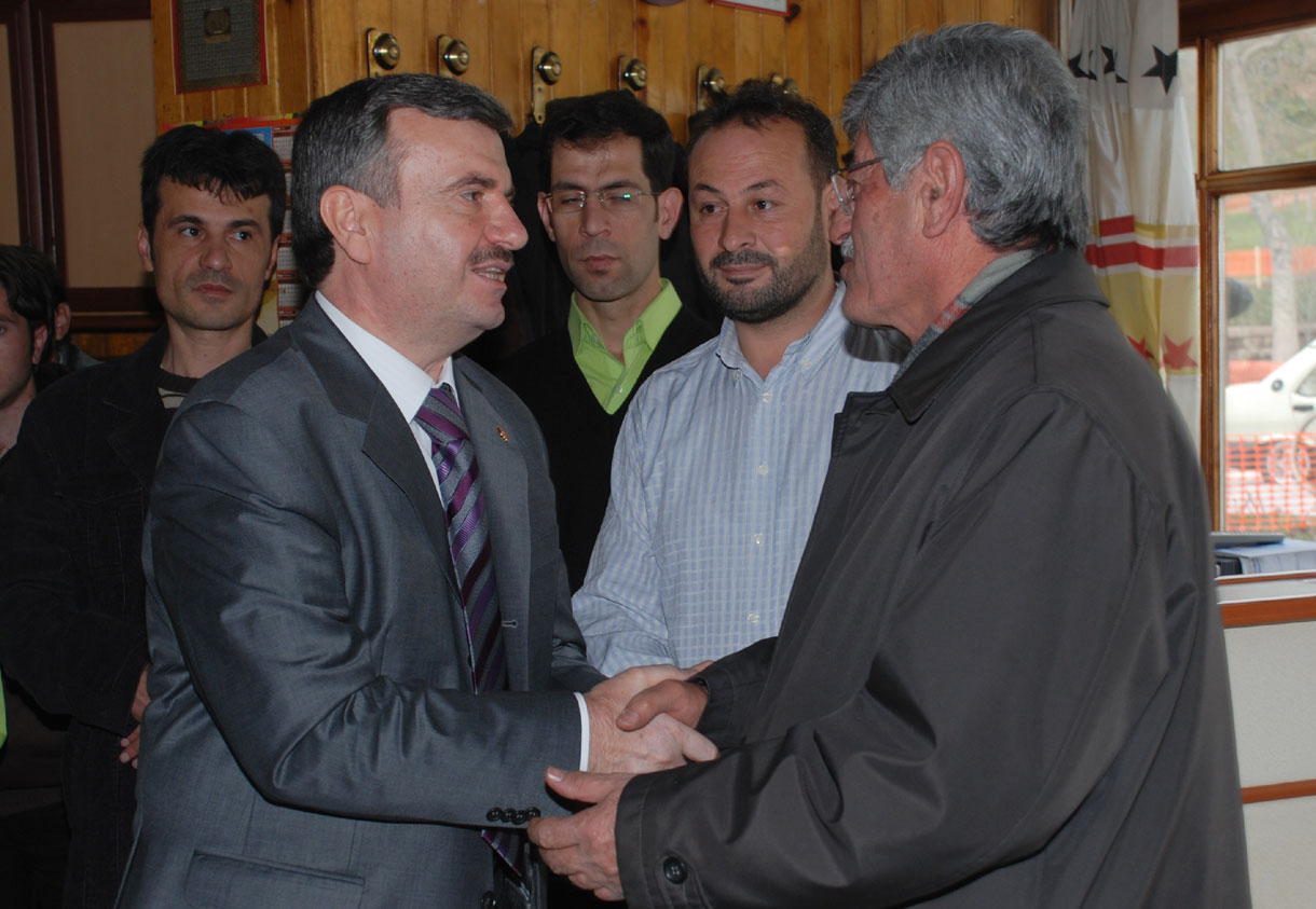 Zafer Esnafı Başkan Akyürek İle Bir Araya Geldi