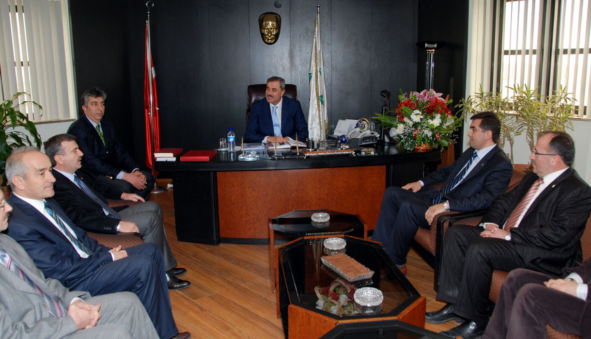  Konya Ticaret Borsası'na Hayırlı Olsun Ziyareti