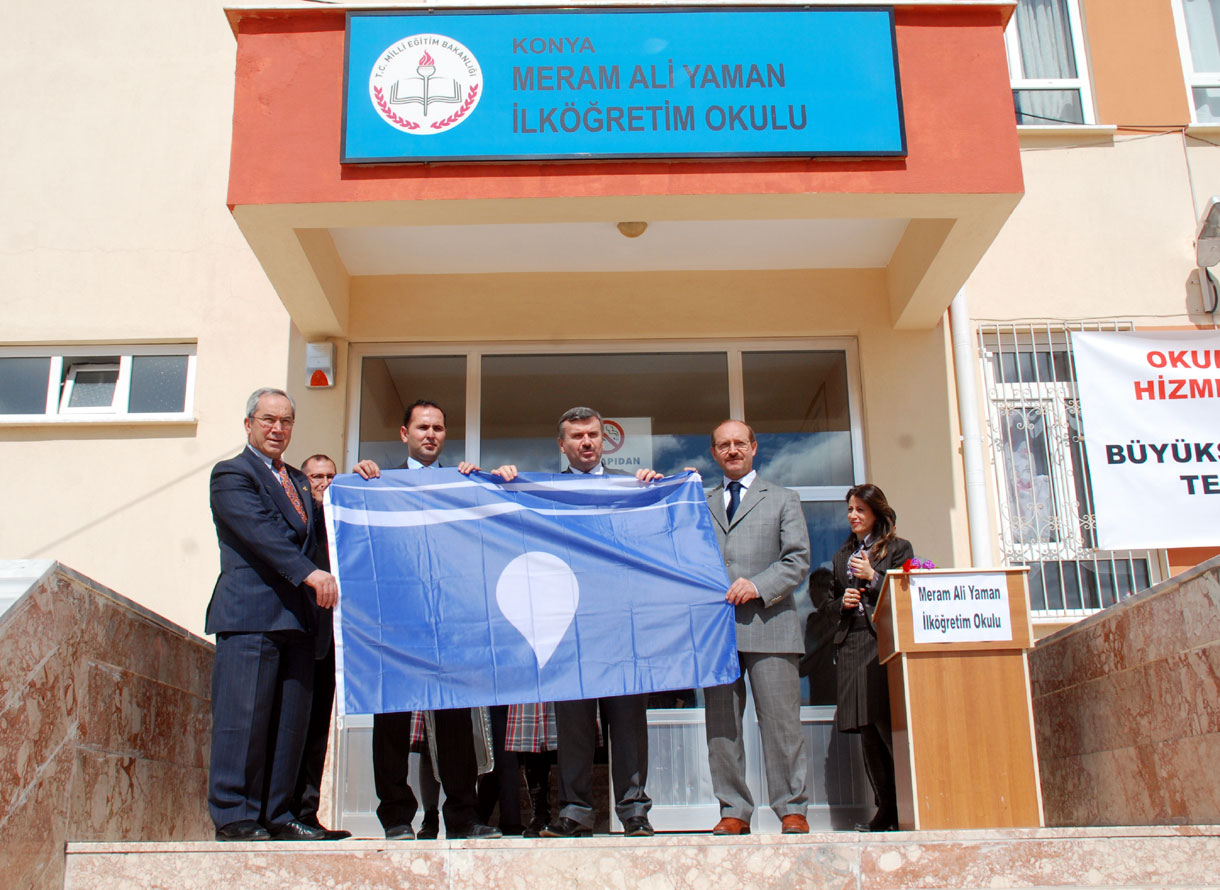 Su Tasarrufu Sağlayan Okullara Mavi Bayrak Veriliyor