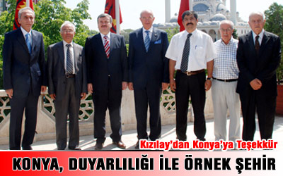 Tekin Küçükali: 'Konya, Duyarlılığı ile Örnek Bir Şehir.'