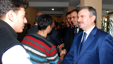 Başkan Akyürek Belediye Çalışanları İle Bayramlaştı