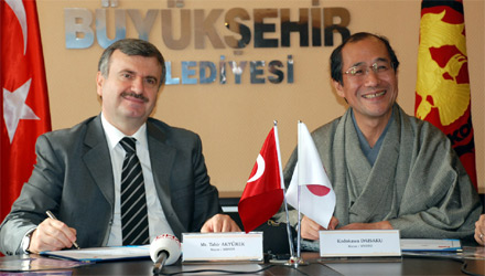 Kyoto İle Kardeş Şehir Protokolü İmzalandı, Heyet Japon Parkı'nı Gezdi