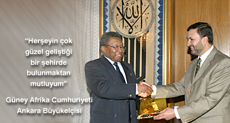 Güney Afrika Büyükelçisi Konya'da
