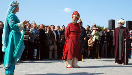 Hazreti Mevlana ve Ailesini Temsili Karşılama Programı