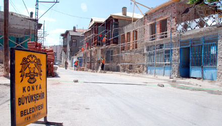 Tarihi Bölgede Sokak İyileştirmesi Yapılıyor