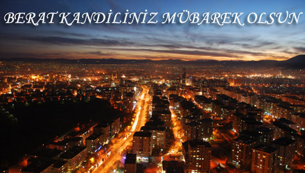 Başkan Akyürek'in Berat Kandili Mesajı