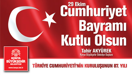 Başkan Akyürek'in Cumhuriyet Bayramı Mesajı