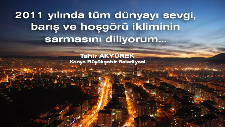 Başkan Akyürek'in Yeni Yıl Mesajı