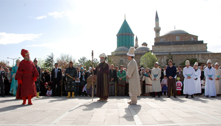 Hazreti Mevlana ve Ailesini Temsili Karşılama Programı