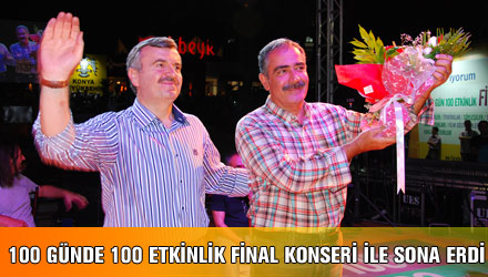 100 Günde 100 Etkinlik Final Konseri ile Sona Erdi