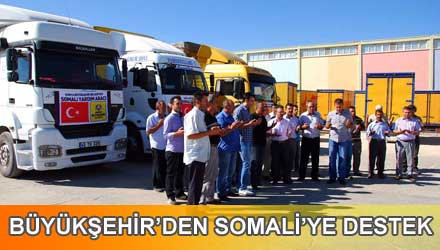 Büyükşehir'den Somali'ye Destek
