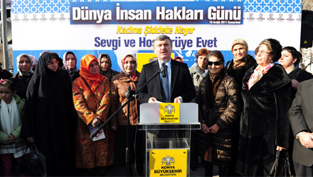 'Kadına Şiddete Hayır, Sevgi ve Hoşgörüye Evet' Mutabakat Metni İmzalandı