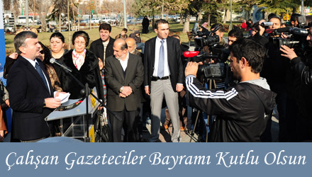 Başkan Akyürek Gazetecilerin Bayramını Kutladı