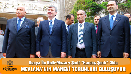 Konya İle Belh Vilayeti Mezar-ı Şerif Şehri Arasında 'Kardeş Şehir Protokolü' imzalandı