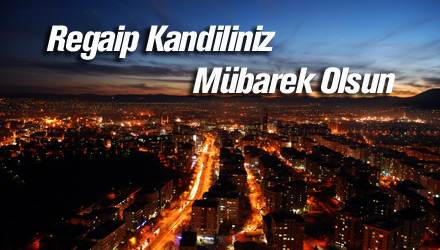 Başkan Akyürek'in Regaip Kandili Mesajı