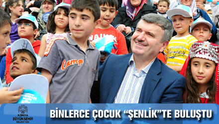Binlerce Çocuk Büyükşehir'in Şenliğinde Buluştu