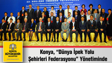 Konya, Dünya İpek Yolu Şehirleri Federasyonu Yönetiminde