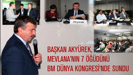 Konya BM Rio +20 Dünya Kongresi'nde