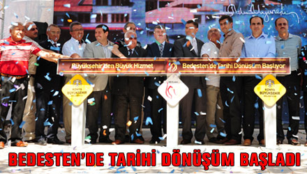 Bedesten'de Tarihi Dönüşüm Başladı