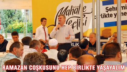 Ramazan Coşkusunu Hep Birlikte Yaşayalım