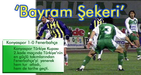 Fenerbahçe'den Konya'ya Bayram Şekeri